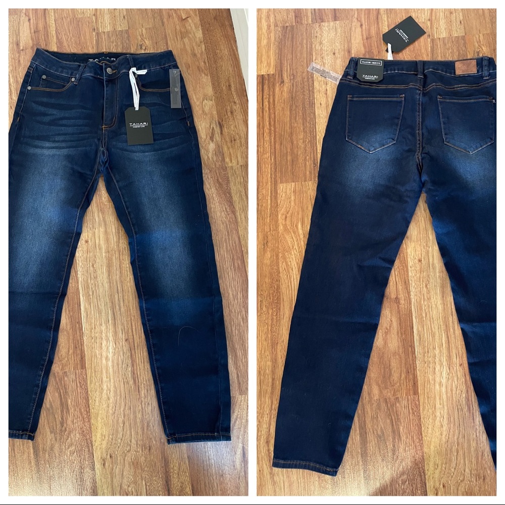 NWT Tahari classic skinny jeans